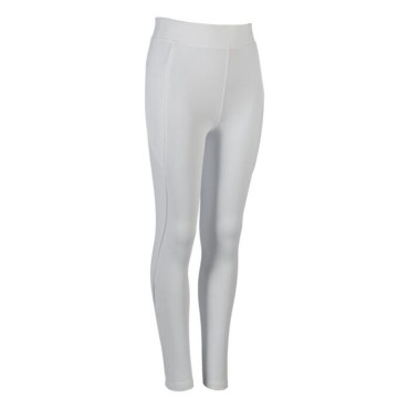 Legging hiver de concours junior Alice full grip HKM Blanc • Sud Equi'Passion