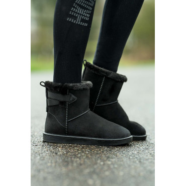 Boots fourrées imperméables Davos Legolin HKM Noir • Sud Equi'Passion