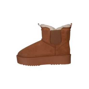 Boots fourrées imperméables Montalcino LAURIA GARRELLI Brandy