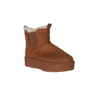 Boots fourrées imperméables Montalcino LAURIA GARRELLI Brandy