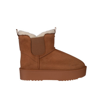 Boots fourrées imperméables Montalcino LAURIA GARRELLI Brandy