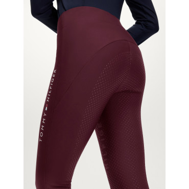 Legging femme Elmira Winter TOMMY HILFIGER Bordeaux